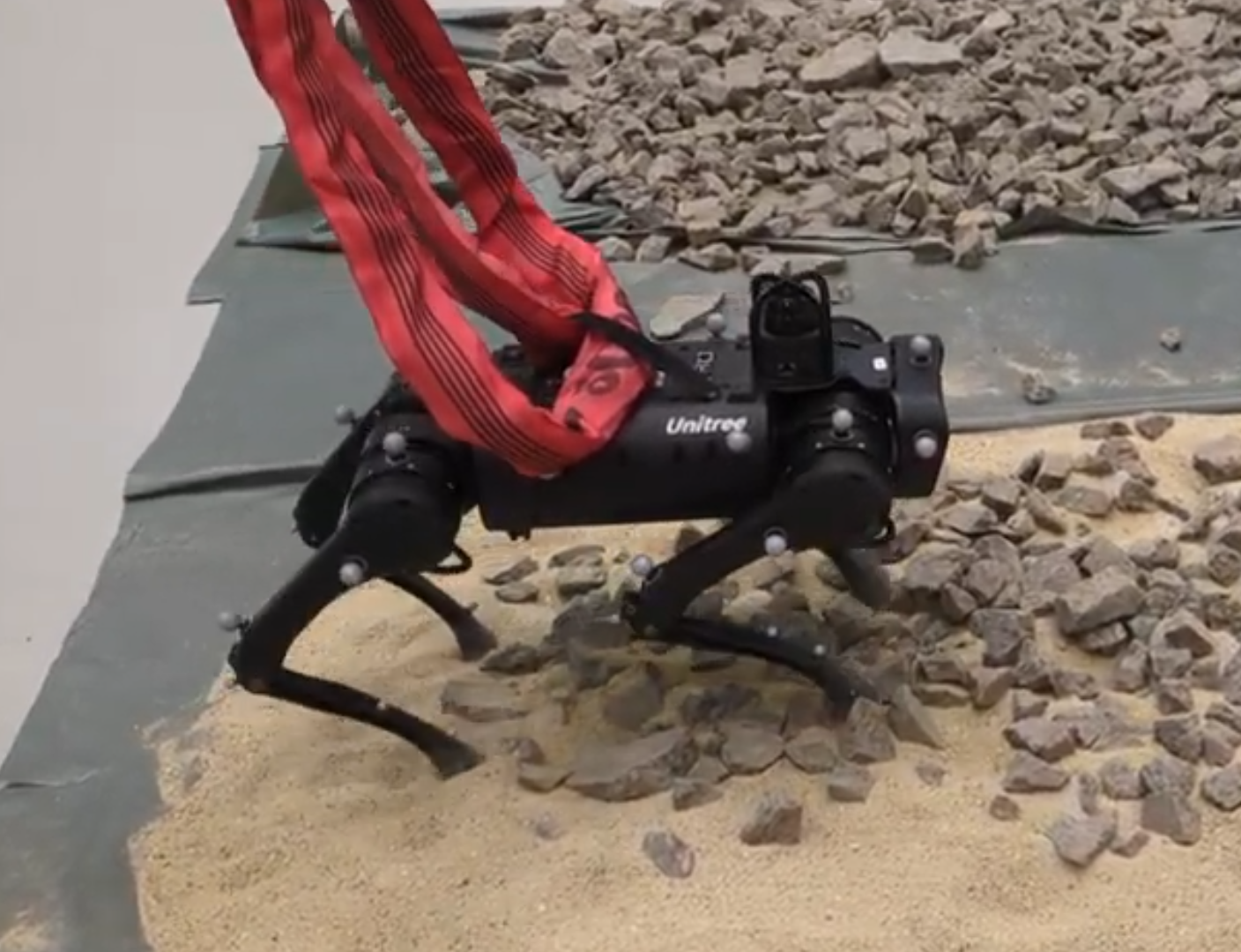 Master’s Thesis Quadruped on Deformable Terrain